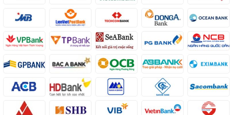 Một số ngân hàng liên thông với RR88